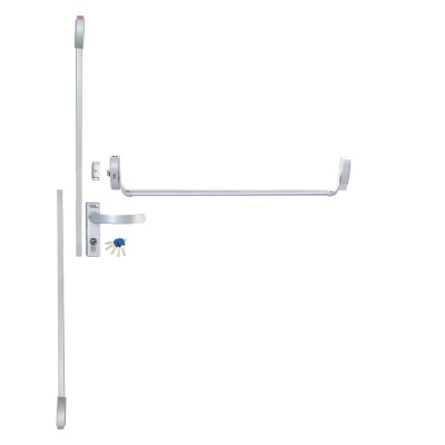 Набор антипаники dormakaba PHA 2000 для 2 ств двери  ширина до 1000 мм высота до 2270 мм, серый